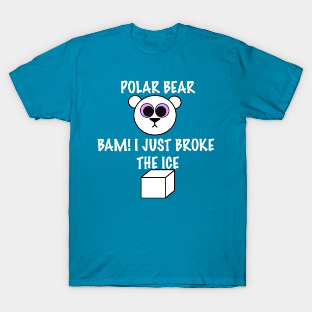 Polar Bear T-Shirt by Bigandsmall